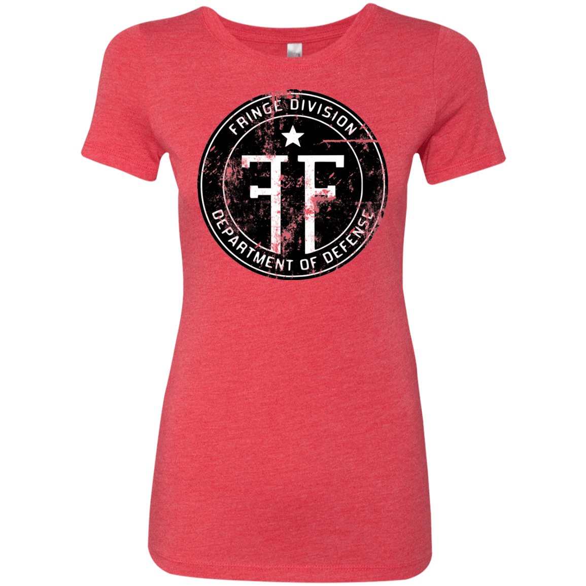 T-Shirts Vintage Red / Small Fringe Logo Vintage Women's Triblend T-Shirt