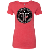 T-Shirts Vintage Red / Small Fringe Logo Vintage Women's Triblend T-Shirt
