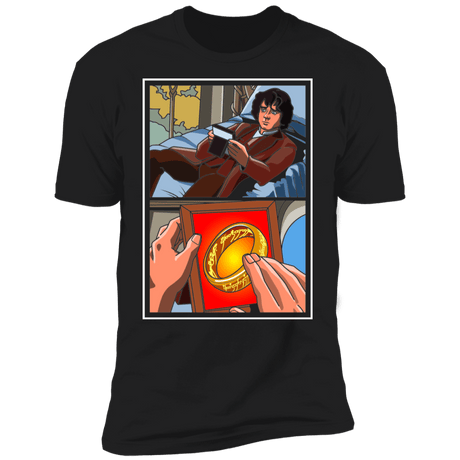 T-Shirts Black / X-Small Frodo Wolverine Meme Men's Premium T-Shirt