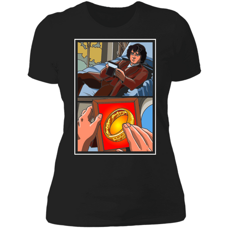 T-Shirts Black / X-Small Frodo Wolverine Meme Women's Premium T-Shirt