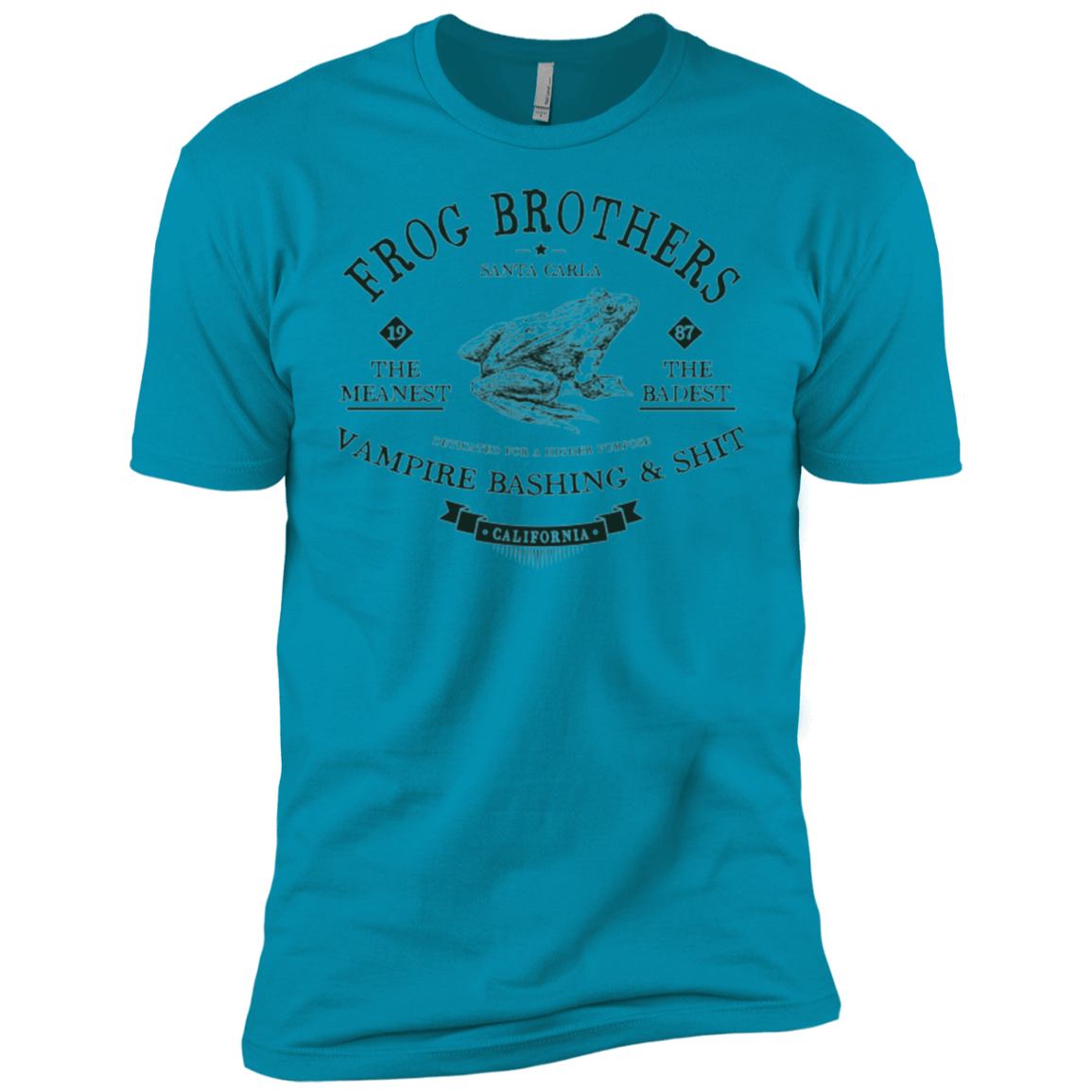 T-Shirts Turquoise / YXS Frog Brothers Boys Premium T-Shirt