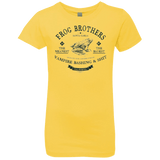 T-Shirts Vibrant Yellow / YXS Frog Brothers Girls Premium T-Shirt