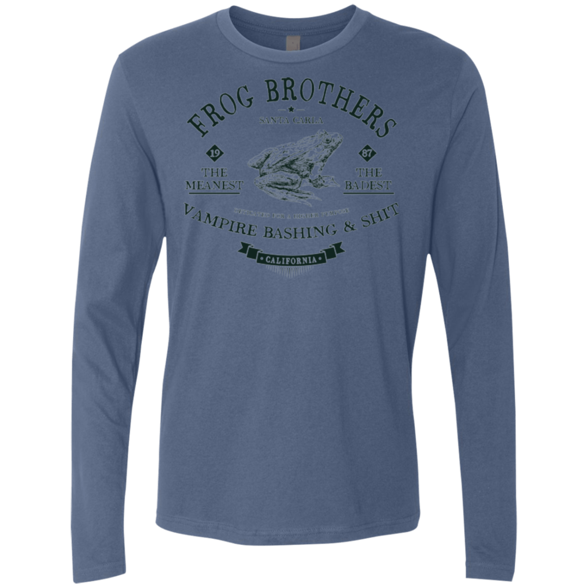 T-Shirts Indigo / Small Frog Brothers Men's Premium Long Sleeve