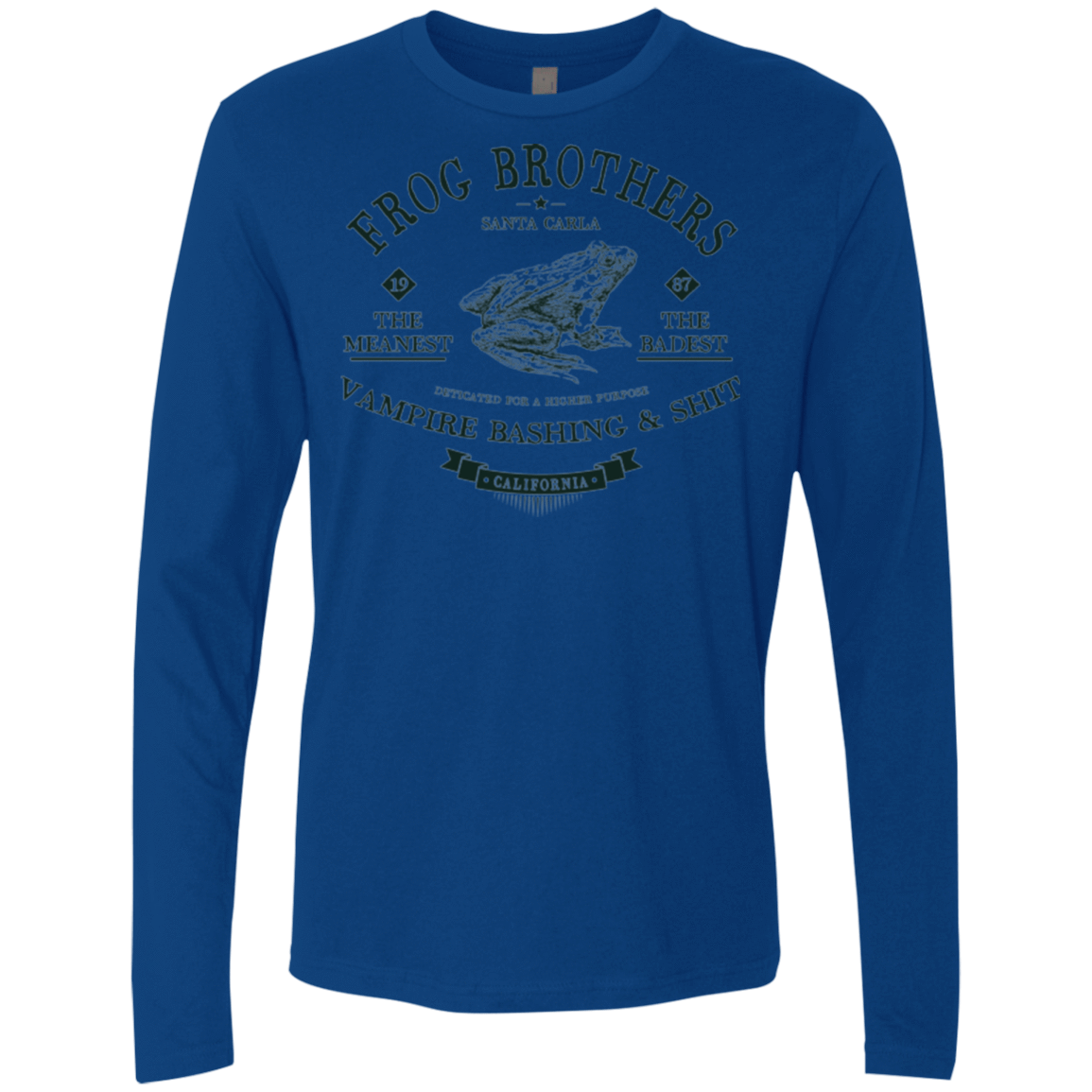 T-Shirts Royal / Small Frog Brothers Men's Premium Long Sleeve