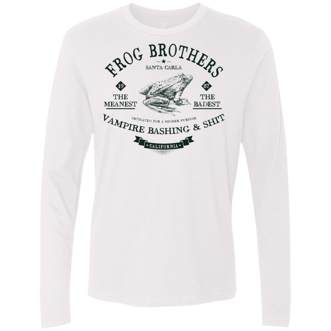 T-Shirts White / Small Frog Brothers Men's Premium Long Sleeve