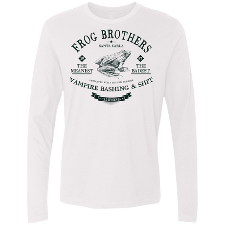 T-Shirts White / Small Frog Brothers Men's Premium Long Sleeve