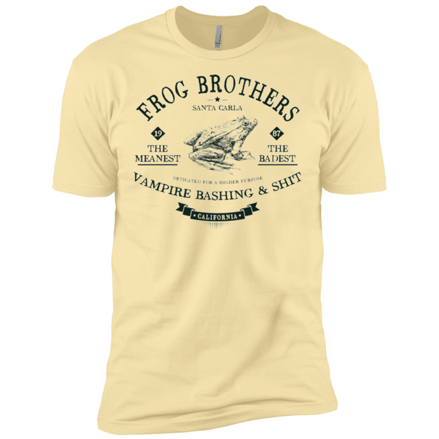 T-Shirts Banana Cream / X-Small Frog Brothers Men's Premium T-Shirt