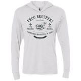 T-Shirts Heather White / X-Small Frog Brothers Triblend Long Sleeve Hoodie Tee