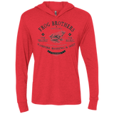 T-Shirts Vintage Red / X-Small Frog Brothers Triblend Long Sleeve Hoodie Tee