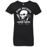 T-Shirts Black / YXS Frog Brothers Vampire Hunters Girls Premium T-Shirt