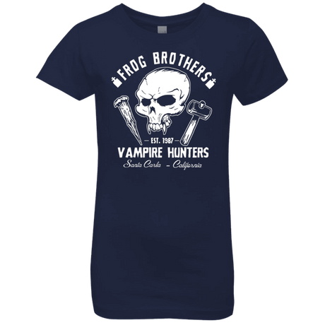 T-Shirts Midnight Navy / YXS Frog Brothers Vampire Hunters Girls Premium T-Shirt