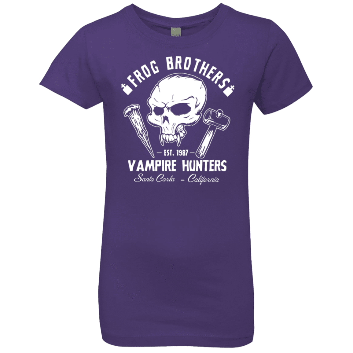 T-Shirts Purple Rush / YXS Frog Brothers Vampire Hunters Girls Premium T-Shirt