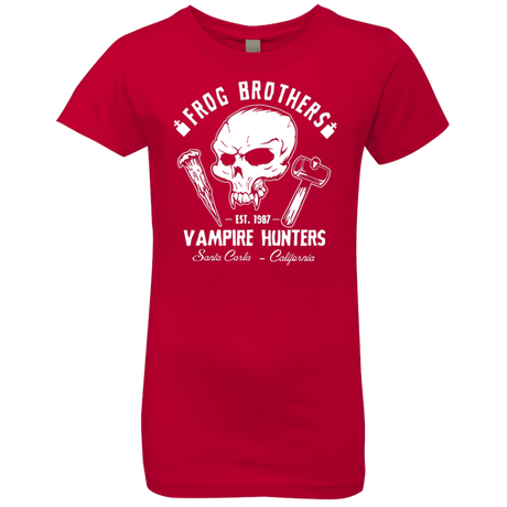 T-Shirts Red / YXS Frog Brothers Vampire Hunters Girls Premium T-Shirt