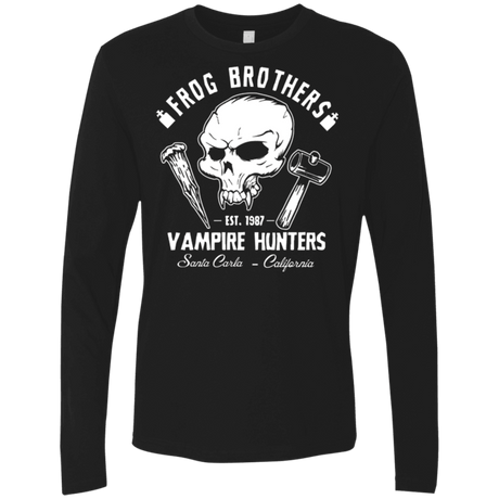 T-Shirts Black / Small Frog Brothers Vampire Hunters Men's Premium Long Sleeve