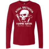 T-Shirts Cardinal / Small Frog Brothers Vampire Hunters Men's Premium Long Sleeve