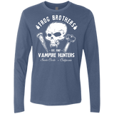 T-Shirts Indigo / Small Frog Brothers Vampire Hunters Men's Premium Long Sleeve