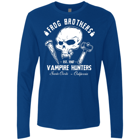 T-Shirts Royal / Small Frog Brothers Vampire Hunters Men's Premium Long Sleeve