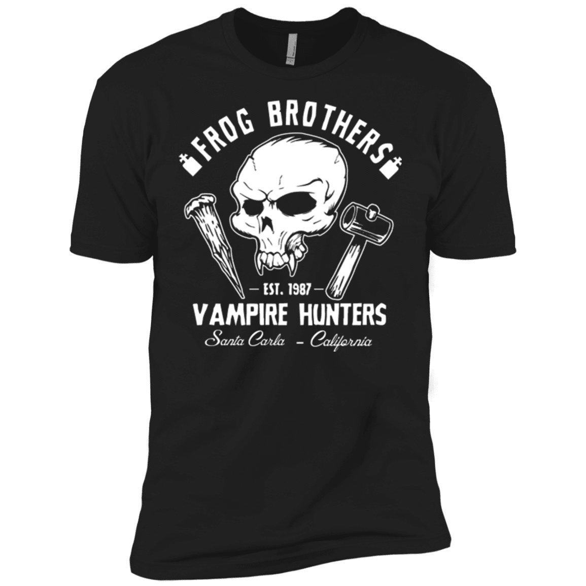 T-Shirts Black / X-Small Frog Brothers Vampire Hunters Men's Premium T-Shirt