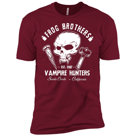 T-Shirts Cardinal / X-Small Frog Brothers Vampire Hunters Men's Premium T-Shirt