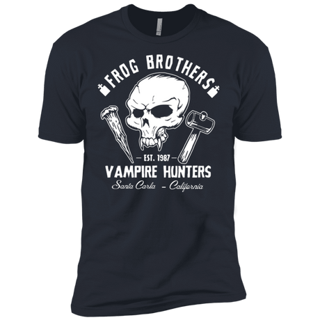T-Shirts Indigo / X-Small Frog Brothers Vampire Hunters Men's Premium T-Shirt