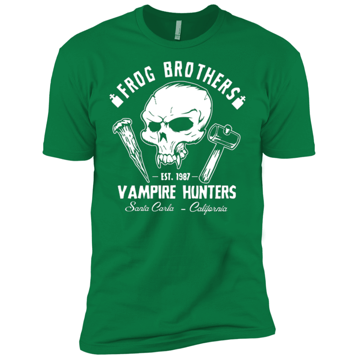 T-Shirts Kelly Green / X-Small Frog Brothers Vampire Hunters Men's Premium T-Shirt