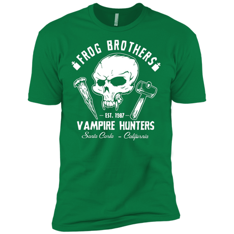 T-Shirts Kelly Green / X-Small Frog Brothers Vampire Hunters Men's Premium T-Shirt