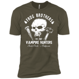 T-Shirts Military Green / X-Small Frog Brothers Vampire Hunters Men's Premium T-Shirt