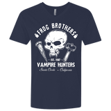 T-Shirts Midnight Navy / X-Small Frog Brothers Vampire Hunters Men's Premium V-Neck