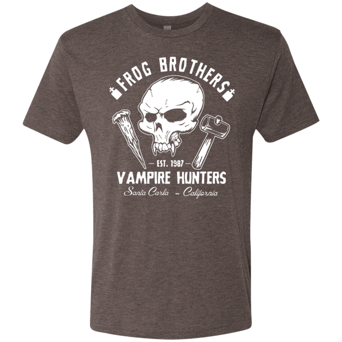 T-Shirts Macchiato / Small Frog Brothers Vampire Hunters Men's Triblend T-Shirt