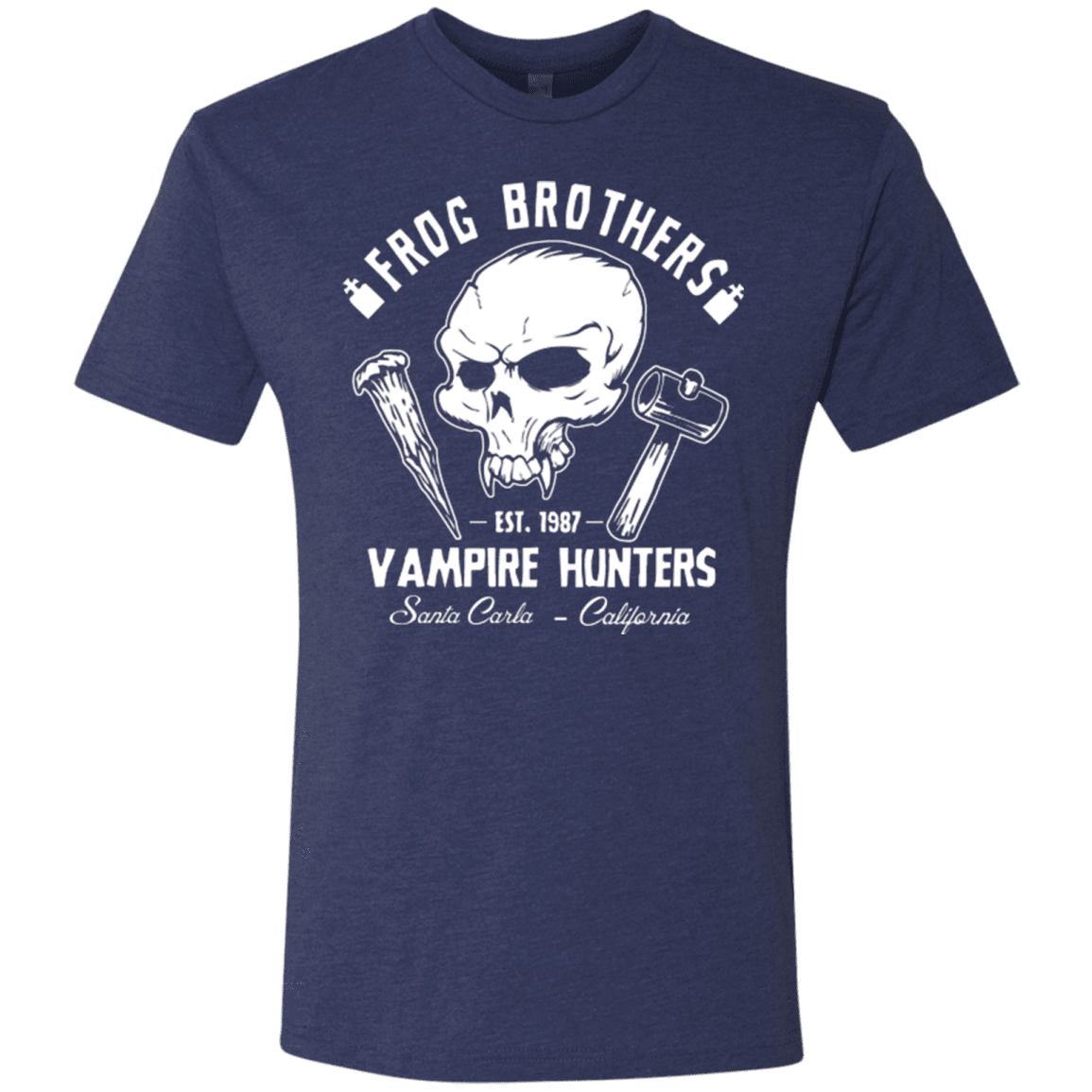 T-Shirts Vintage Navy / Small Frog Brothers Vampire Hunters Men's Triblend T-Shirt