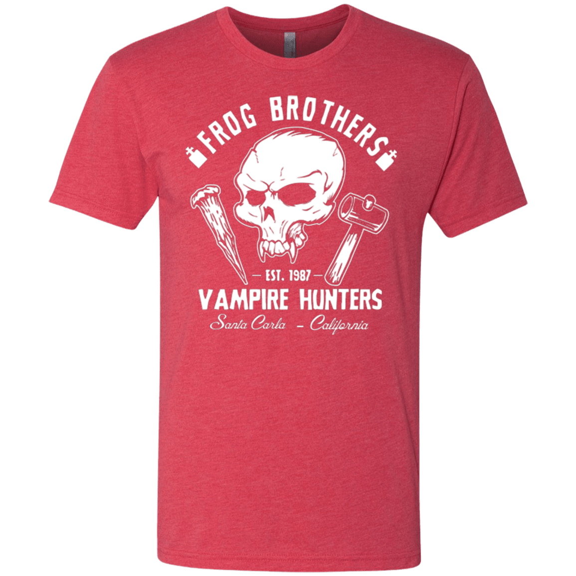 T-Shirts Vintage Red / Small Frog Brothers Vampire Hunters Men's Triblend T-Shirt