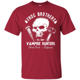 T-Shirts Cardinal / Small Frog Brothers Vampire Hunters T-Shirt