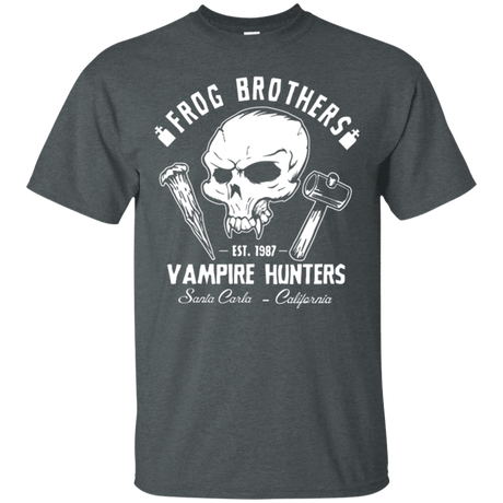 T-Shirts Dark Heather / Small Frog Brothers Vampire Hunters T-Shirt
