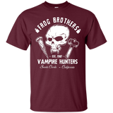 T-Shirts Maroon / Small Frog Brothers Vampire Hunters T-Shirt
