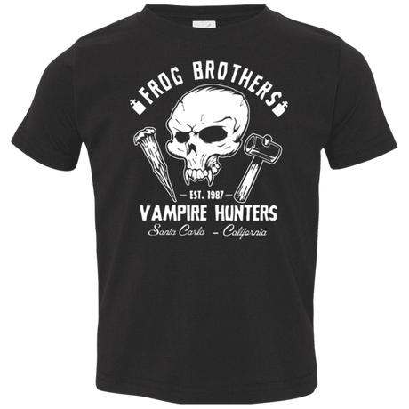 T-Shirts Black / 2T Frog Brothers Vampire Hunters Toddler Premium T-Shirt