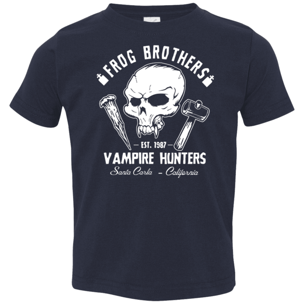 T-Shirts Navy / 2T Frog Brothers Vampire Hunters Toddler Premium T-Shirt