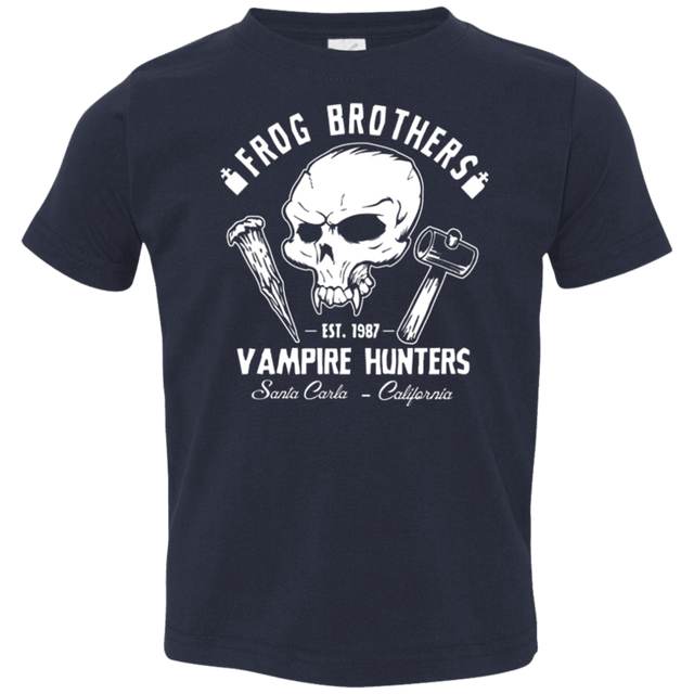 T-Shirts Navy / 2T Frog Brothers Vampire Hunters Toddler Premium T-Shirt