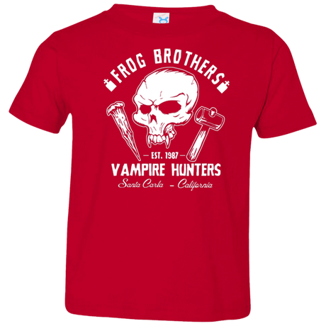 T-Shirts Red / 2T Frog Brothers Vampire Hunters Toddler Premium T-Shirt
