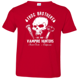 T-Shirts Red / 2T Frog Brothers Vampire Hunters Toddler Premium T-Shirt