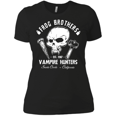T-Shirts Black / X-Small Frog Brothers Vampire Hunters Women's Premium T-Shirt