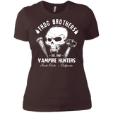 T-Shirts Dark Chocolate / X-Small Frog Brothers Vampire Hunters Women's Premium T-Shirt