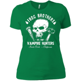 T-Shirts Kelly Green / X-Small Frog Brothers Vampire Hunters Women's Premium T-Shirt