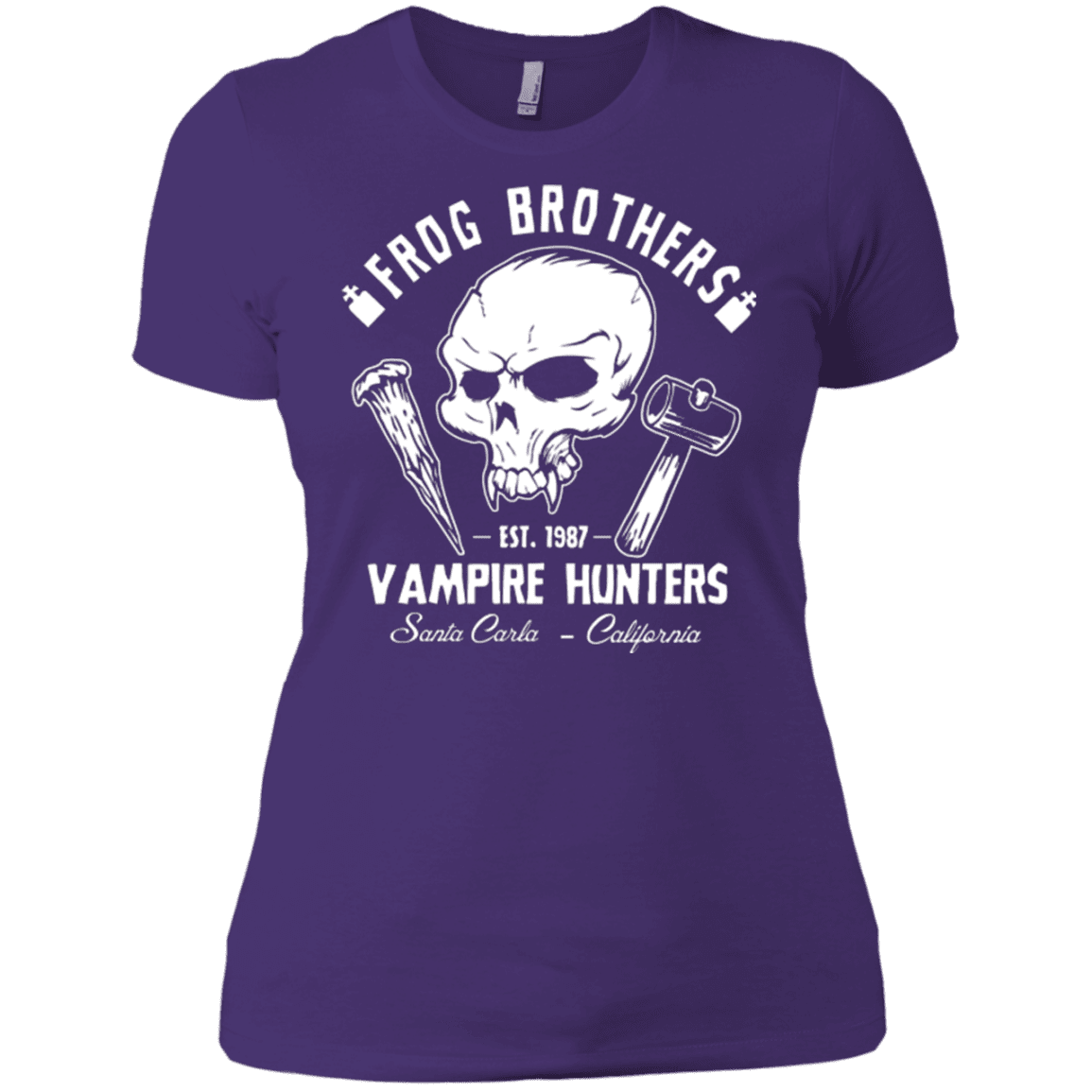 T-Shirts Purple / X-Small Frog Brothers Vampire Hunters Women's Premium T-Shirt