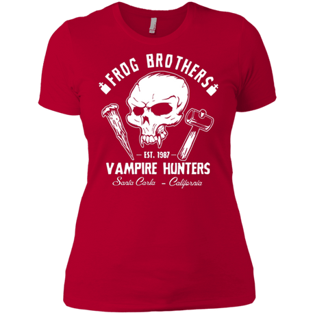 T-Shirts Red / X-Small Frog Brothers Vampire Hunters Women's Premium T-Shirt
