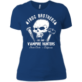 T-Shirts Royal / X-Small Frog Brothers Vampire Hunters Women's Premium T-Shirt