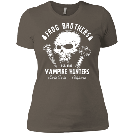 T-Shirts Warm Grey / X-Small Frog Brothers Vampire Hunters Women's Premium T-Shirt