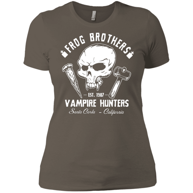 T-Shirts Warm Grey / X-Small Frog Brothers Vampire Hunters Women's Premium T-Shirt
