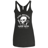 T-Shirts Vintage Black / X-Small Frog Brothers Vampire Hunters Women's Triblend Racerback Tank