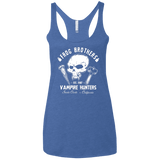T-Shirts Vintage Royal / X-Small Frog Brothers Vampire Hunters Women's Triblend Racerback Tank