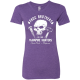 T-Shirts Purple Rush / Small Frog Brothers Vampire Hunters Women's Triblend T-Shirt